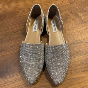 SUPER SPARKLY Steve Madden Talent Rhinestone Flat